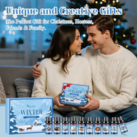 Winter Essential Oils Set, Premium Holiday Fragrance Oil for Diffusers, Scents for Candle & Soap Making,Hot Cocoa, Frosted Fir, Cashmere & Snowflakes and Sleigh Ride More 10x5ml,Aromatherapy Oils